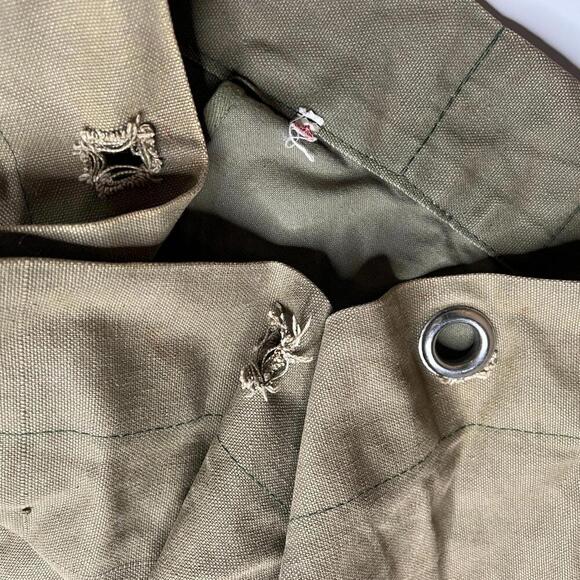 Vintage Military Canvas Sea Bag Duffel Made in Japan – Army Navy – 1950s–70s - Picture 4 of 9